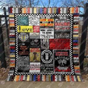 Life Is Better At The Races Quilt Blanket Ht10  Quilt